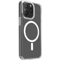 Puro – iPhone 15 Pro cover LITE MAG PRO with magnets, white (PUIPC15P61LITEMPWHI)