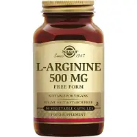 Solgar L-Arginiini 500 mg 50 kaps. ravintolisä