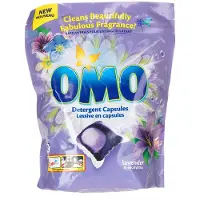 Omo Unilever pyykinpesukapselit Lavender & Eucalyptus 42 kpl