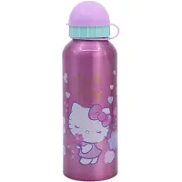Stor Hello Kitty Alumiini Pinkki Kannella Juomapullo 530ml Stor