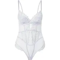Hunkemoller Body 'LAUREN' neonkeltainen / syreeni