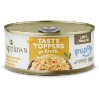 Applaws 12x156g Puppy Taste Toppers kananrinta & kasvikset koiran märkäruoka