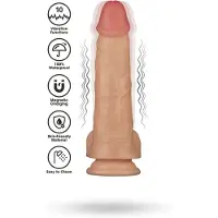 Lovetoy Realistic Vibrating Power Cock 23 cm