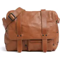 Aunts & uncles Grandma's Luxury Club Miss Applepie Crossbody-laukku Nahka 27 cm Ruskea