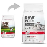 Raw Paleo Ultra Mini Puppy Beef - kuivaruoka pienten rotujen pennuille - 2 kg