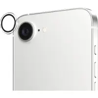 PanzerGlass iPhone 17e/16e Hoops kameralinssin suoja, läpinäkyvä