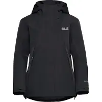 Jack Wolfskin Flowline 2L Ins, hiihtotakki, naisten, musta