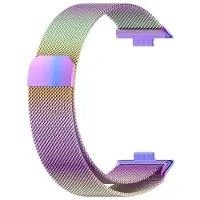 CaseOnline Milanese kellon ranneke Huawei Watch Fit 4 - Rainbow
