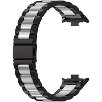 CaseOnline Kellon ranneke ruostumatonta terästä Huawei Watch Fit 4 Pro - Musta/
