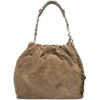 Ba&sh for woman. 2H24CFMS Khaki June Leather Bag (OSFA), Casual, Green