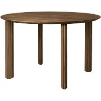 UMAGE , Comfort Circle Ruokapöytä Ø120 cm Dark Oak