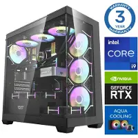 INTOP Tietokone AQUA i9-14900KF 32GB DDR5 2TB SSD M.2 NVME RTX5070Ti 16GB no-OS