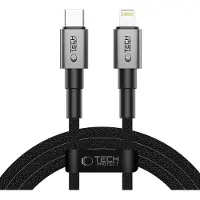 TechProtection Ultraboost DNA USB-C / Lightning PD27W/3A 200 cm cable - grey