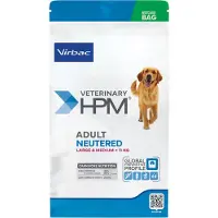 Virbac 12kg Veterinary HPM Adult Dog Neutered Large&Medium kuivaruoka