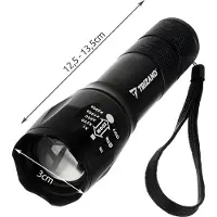 Trizand Taskulamppu / Taktinen LED-lamppu - T6