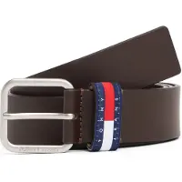 Tommy Hilfiger Vyö 'RYAN 3.5' laivastonsininen / ruskea / punainen