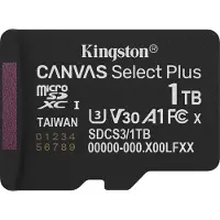 Kingston 1 Tt Canvas Select Plus Gen3 UHS-I microSD muistikortti