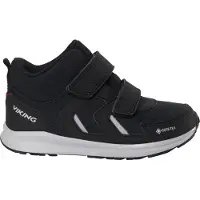 Viking Footwear Kid's Game Mid Gore-Tex 2v Black/light Grey Arkikengät 24