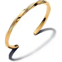 Pandora Essence kullattu rannerengas kierretty avoin 563869C00-1