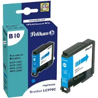 Pelikan B46 Cyan, Korkea (XL) värintuotto, Syaani, Väriainepohjainen muste, 1 kpl, 1200 sivua, Kertapakkaus (1071170785)