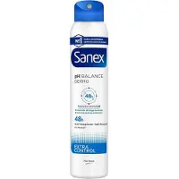 Sanex Deodorantti - - Dermo Extra-control - 200 ml - Unisex - Hypoallergeeninen