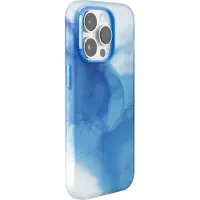 Puro iPhone 15 AQUA Flexible Plastic Case - MagSafe Compatible - BLUE
