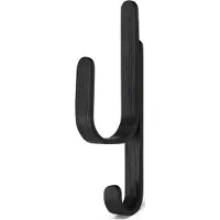 Cooee Design Woody koukku One Black stained oak