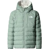 The North Face G Reversible Perrito Hooded Jacket - Green - 135-144