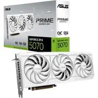 Asus GeForce RTX 5070 PRIME - White OC Edition -näytönohjain, 12GB GDDR7