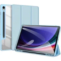 DUX Samsung Tab S10 FE TOBY Series Trifold Suojakotelo - Turkoosi