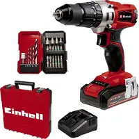 Einhell akkuporakone 44Nm 18V akulla 22kpl PXC TE-CD 18/2 Li-i-sarja