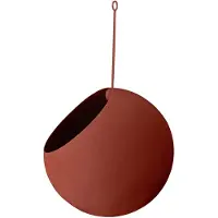 AYTM GLOBE riippuva ruukku Ø17 cm k28 cm Piparkakku