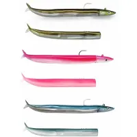 Fiiish Crazy Sand Eel Combo Offshore Pehmeä Viehe 60g 220 Mm