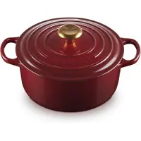 Le Creuset Signature 21177249494441 Garnet, casserole/cocotte, 24 cm, 4.2L