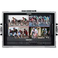 Seetec monitor ATEM156S-CO 15.6' W. SDI Carry-On FLight Case tuotantomonitori