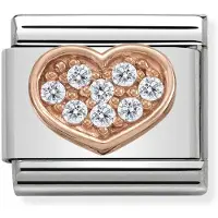 Nomination Rose Gold 430302-13 Heart