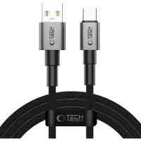 Tech-Protect Ultraboost DNA USB-A–USB-C-kaapeli 3A 2m - Iron Grey
