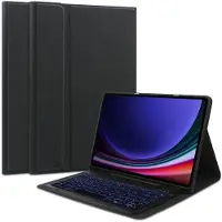 Tech-Protect SC Pen + Keyboard Case for Samsung Galaxy Tab S9 FE+ 12.4" X610 / X616B - Black