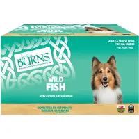 Burns 16×395g Variety Box kala märkäruoka koirille