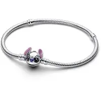 Pandora Disney Stitch rannekoru hopea käärmeketju 593738C01-18