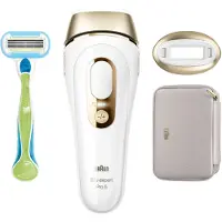 Braun IPL Silk·expert Pro 5 At Home Hair Removal With Pouch 1 Head PL5