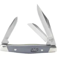 Buck Cadet Gray Nickel Silver