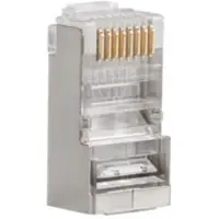 Lanberg wtyk sieciowy RJ45 8P8C (100 sztuk) przelotowy kat.6 FTP