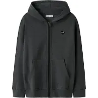 Name it Nkmvimo Ls Sweat Card Bru Noos - Grey - 116