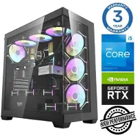 INTOP Tietokone i5-14400F 16GB DDR5 1TB SSD M.2 NVME RTX5060Ti 16GB no-OS