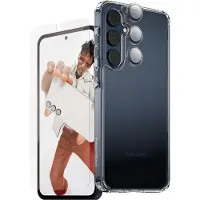 CARE by PanzerGlass | CARE by  Flagship 3-in-1 Bundle Samsung Galaxy A56 5G, Samsung, Samsung - Galaxy A56 5G, Asennus kuivana, Naarmuuntumisenkestävä, Isk (CRRCHNUG38380)