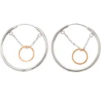 Silver Bar 8620 Ring rengas 2-v hopea rengaskorvakoru