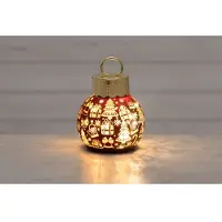 Winteria 10cm led joulupallo