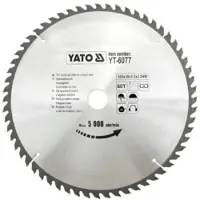 YATO Katkaisuterä puulle YT-6077; 300x30 mm; Z60