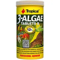 Tropical 3-algae Tablets B 250ml Kalanruoka